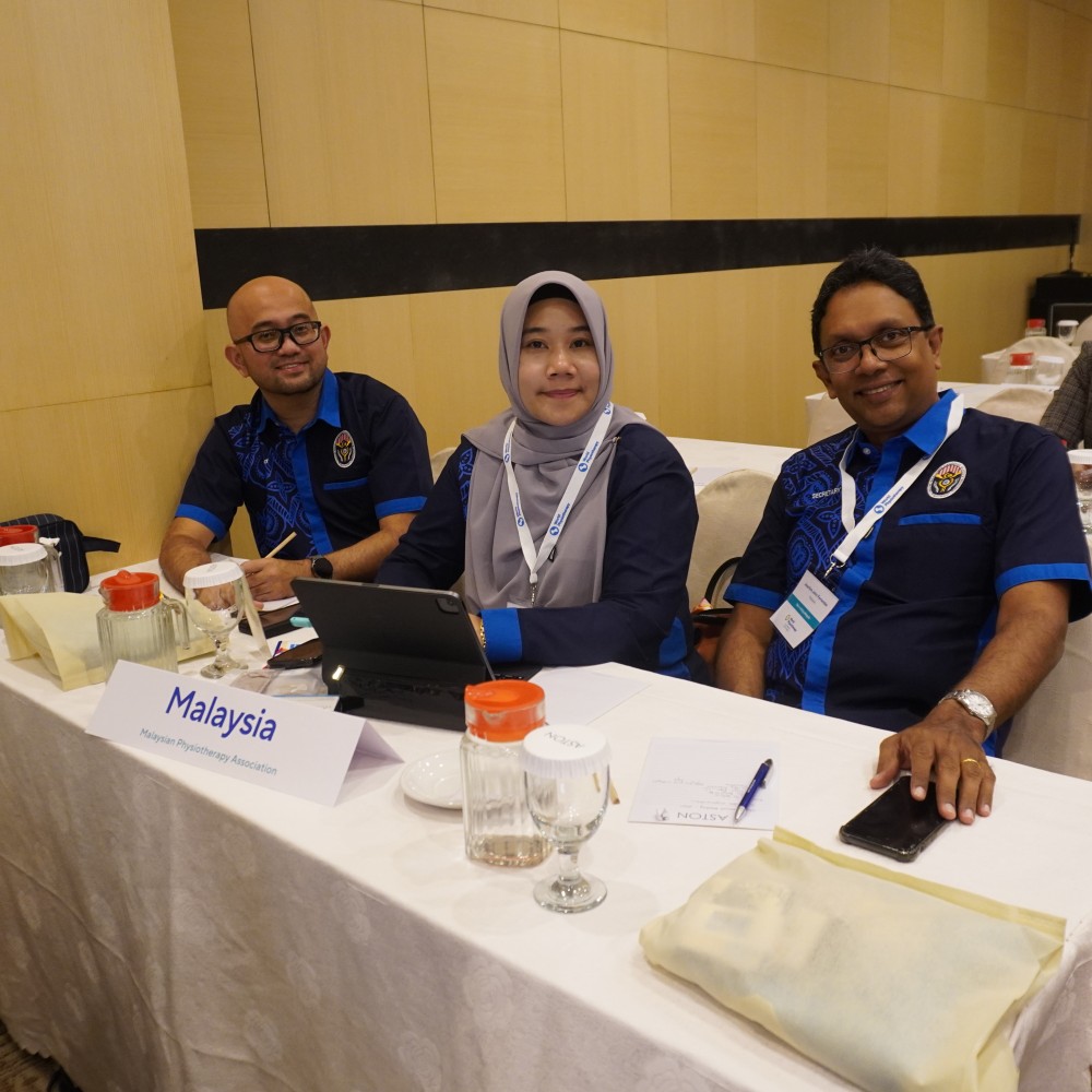Participants at World Physiotherapy AWP region general meeting and congress September 2024