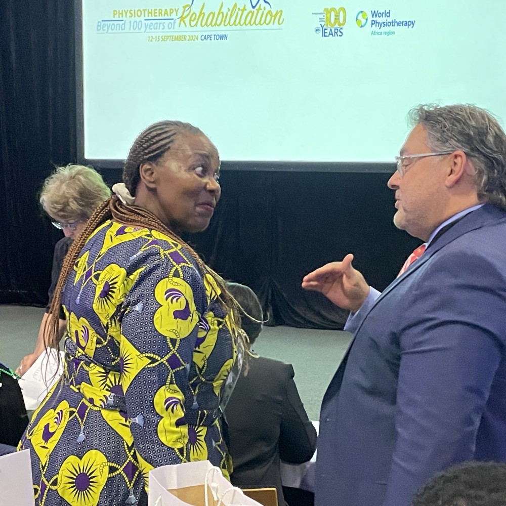 Participants at World Physiotherapy Africa region congress September 2024