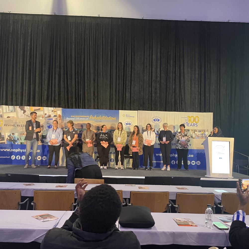 Participants at World Physiotherapy Africa region congress September 2024