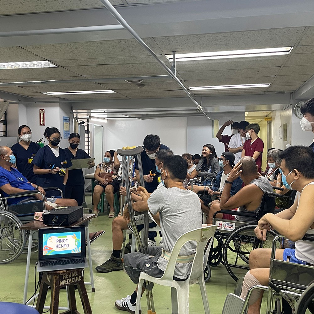 Photo of World PT Day activities in the Philippines