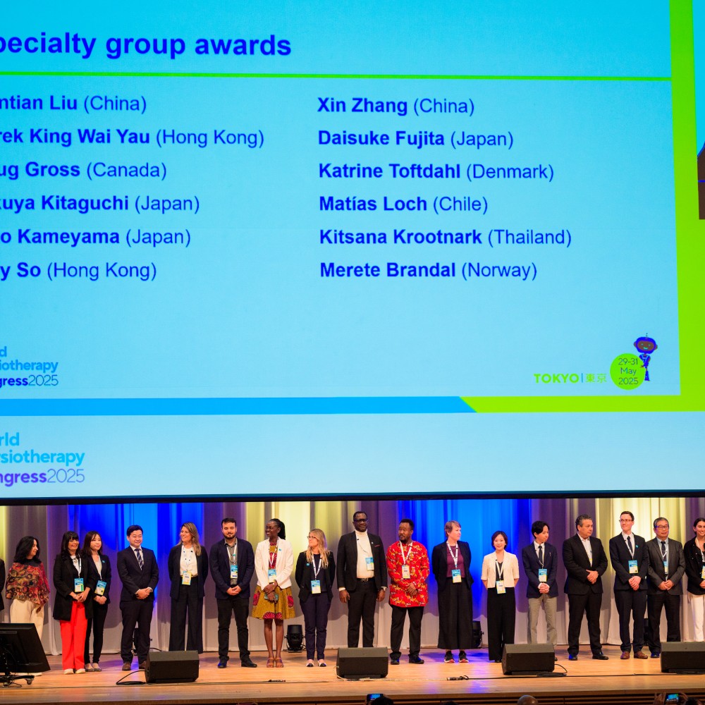 World Physiotherapy Congress 2025 closing session