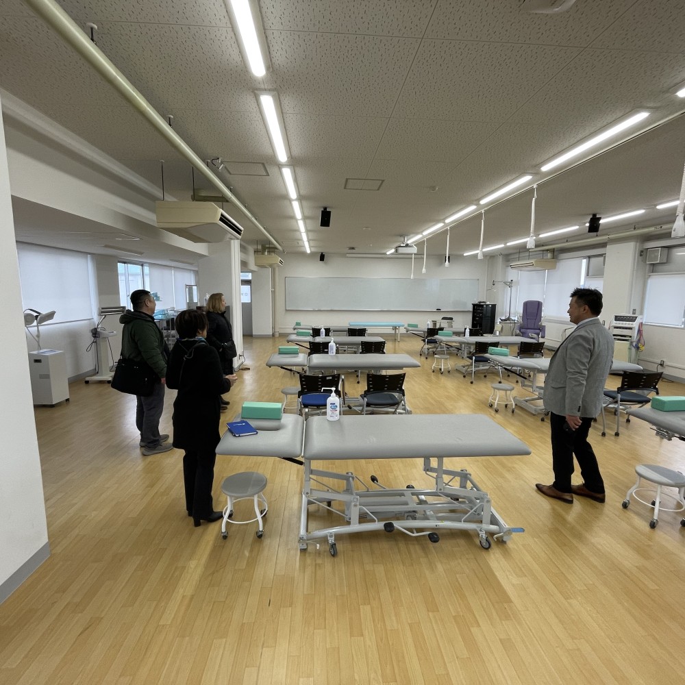 Site visit Iryo Sosei University 