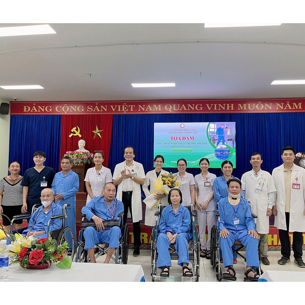 Photo showing activities held for World PT Day 2025 in Vietnam