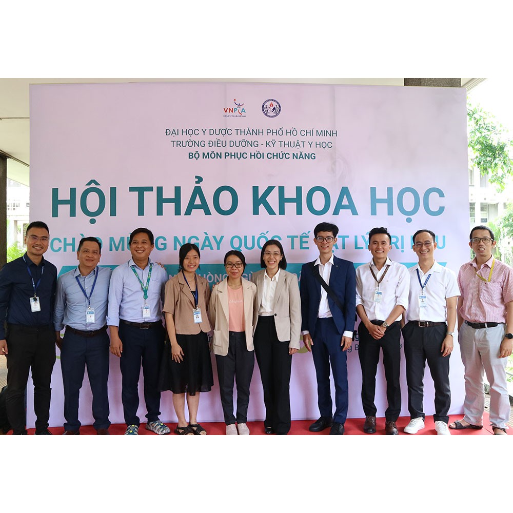 Photo showing activities held for World PT Day 2025 in Vietnam