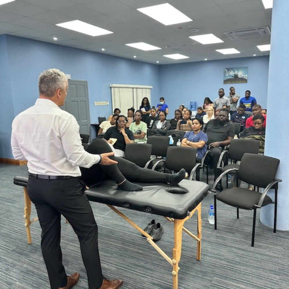 Photo of workshop held after NACR general meeting
