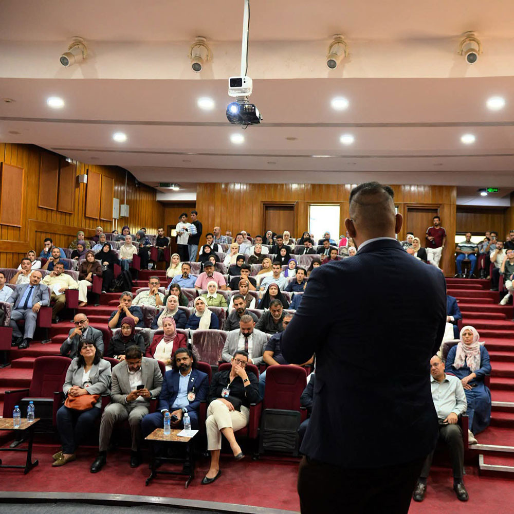 Photo showing activities held to mark World PT Day 2026 by the Iraqi Association for Physiotherapy