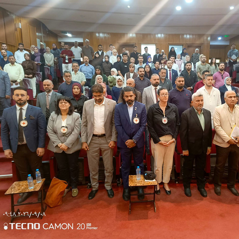 Photo showing activities held to mark World PT Day 2026 by the Iraqi Association for Physiotherapy