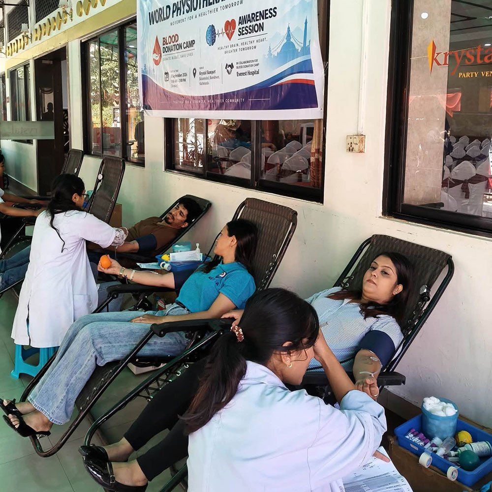 Photo of World PT Day 2026 activities in Nepal