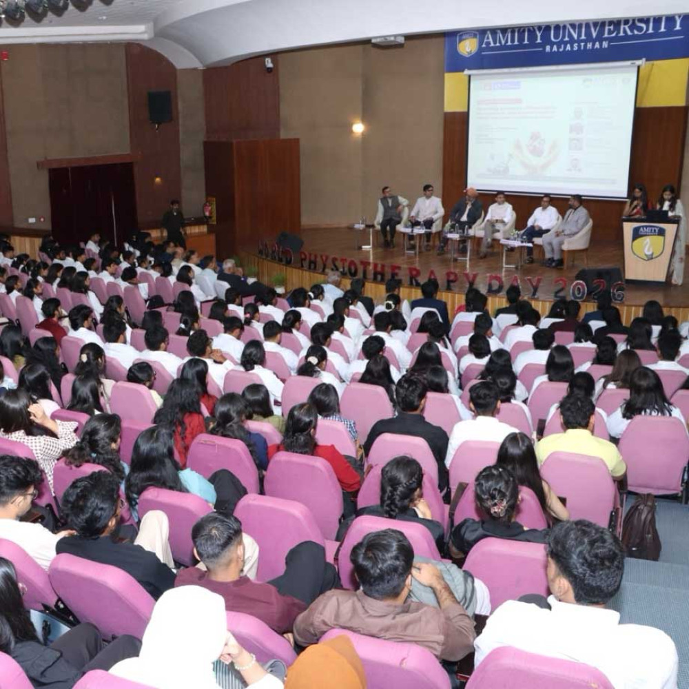 Photo showing activities held to mark World PT Day 2026 in India