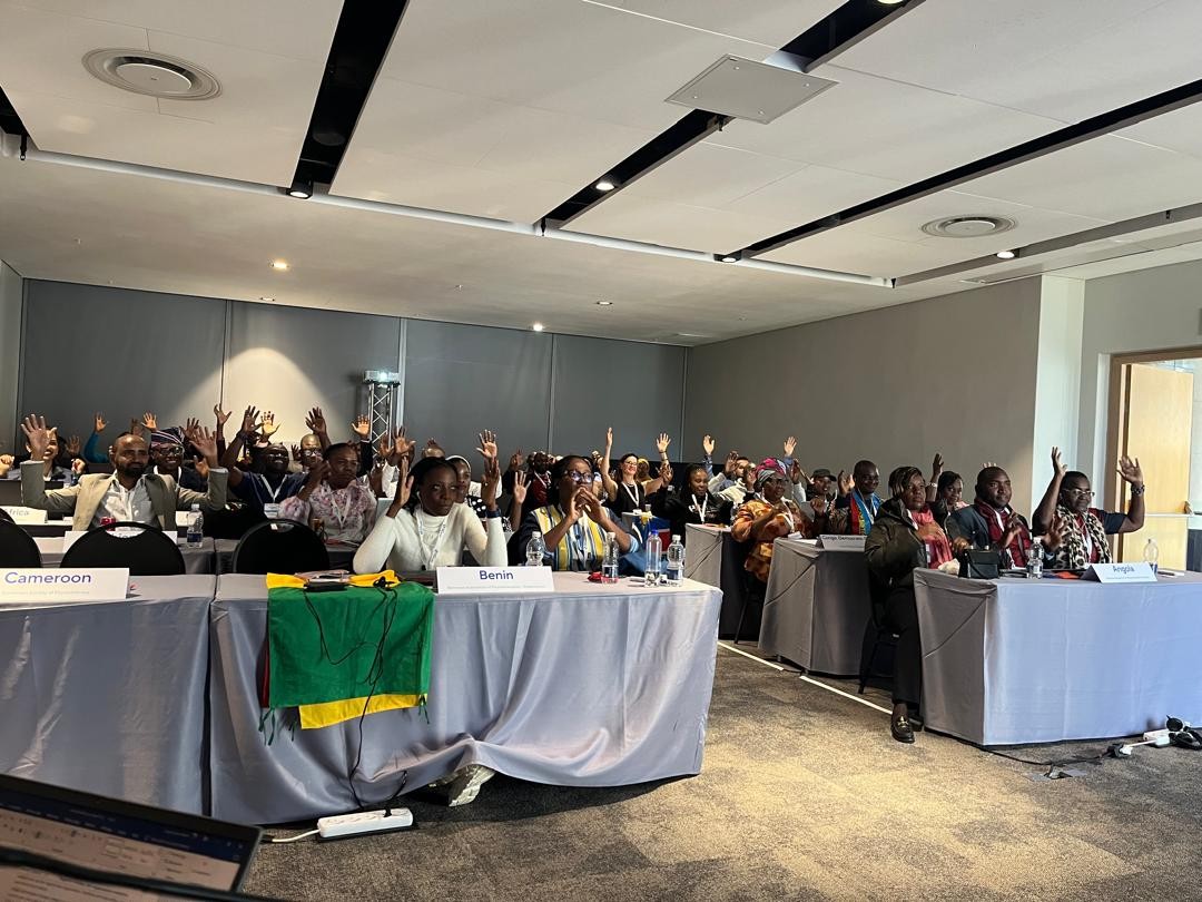 Delegates at World Physiotherapy Africa region general meeting September 2024