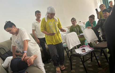 Training session in Dushanbe, Tajikistan