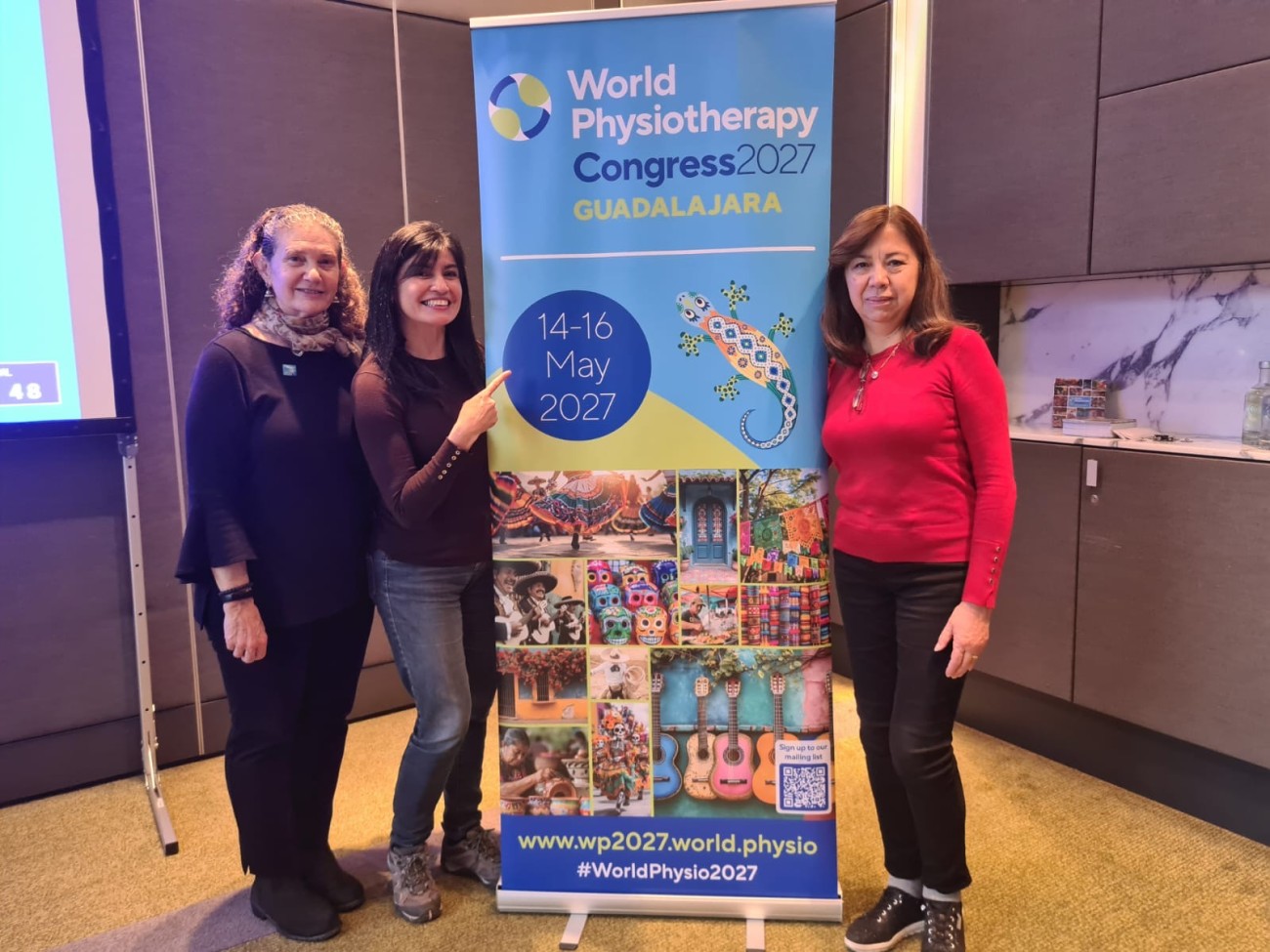 Photo of CPC members for World Physiotherapy Congress 2027