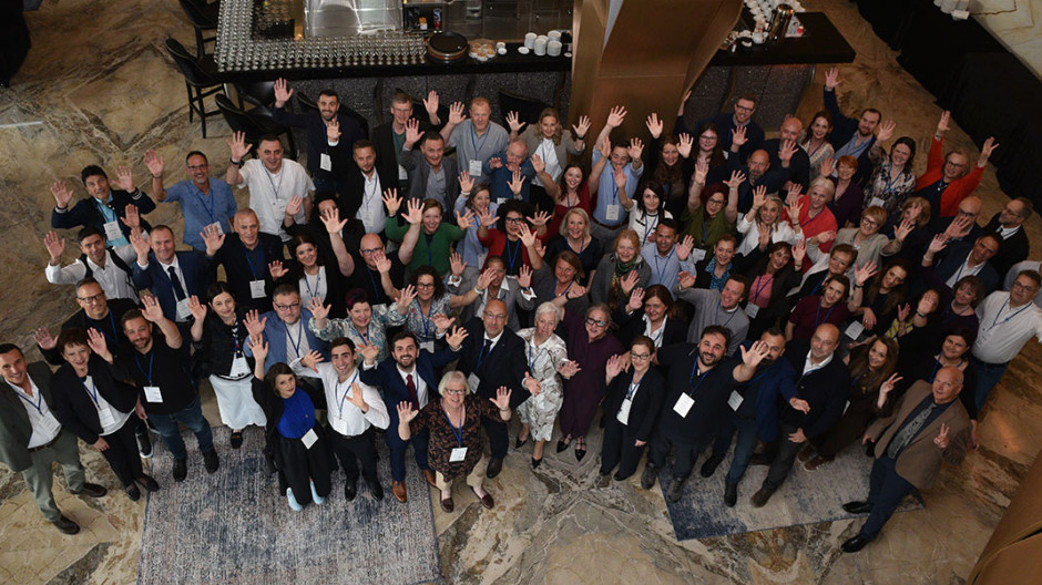 Group photo of the Europe region general meeting in May 2026