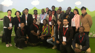 Bursary recipients at WCPT Congress 2019