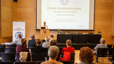 Photograph of World PT Day 2018 celebration in Iceland