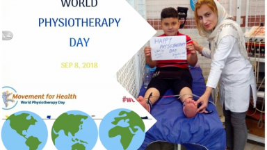 Photograph of World PT Day 2018 celebration in Iran