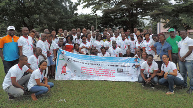 Photograph of World PT Day 2018 celebration in Ivory Coast