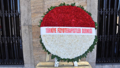 Foto yang menunjukkan perayaan yang diadakan di Turki untuk memperingati Hari PT Sedunia 2018