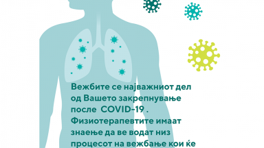 World PT Day 2020 poster translated into Macedonian