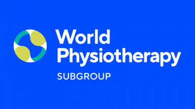 Logotipo del subgrupo mundial de fisioterapia