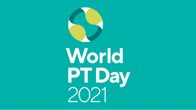Image of World PT Day 2021 logo