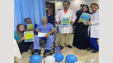 Photograph of World PT Day 2022 activities in Oman