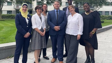 Board members in London