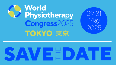 Congresso mondiale di fisioterapia 2025 Save The Date
