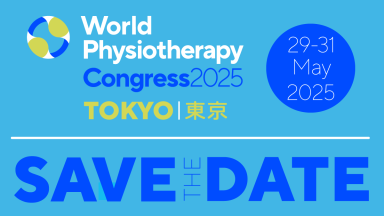 Congrès mondial de physiothérapie 2025 Réservez la date