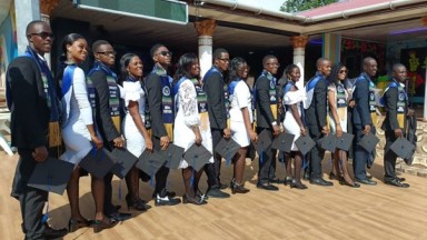 Graduation ceremony in Sierra Leone