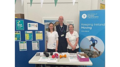 Photo of World PT Day celebrations in Ireland