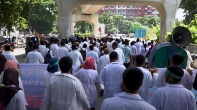 Photo of World PT Day activities in Bangladesh