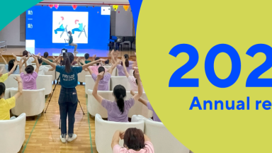 World Physiotherapy annual review 2024 graphic