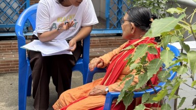 Photo showing activities held for World PT Day 2025 in Nepal