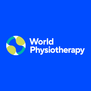 Logotipo do mundo fisioterapia